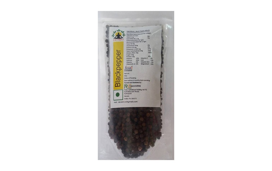 Devem Black Pepper    Pack  100 grams